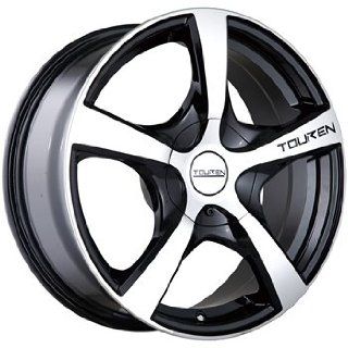 Touren TR9 22 Machined Black Wheel / Rim 5x130 with a 50mm Offset and