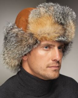 PAUL LEINBURD by Crown Cap Gray Fox Hat   