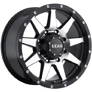 Gear Alloy Overdrive 17x9 Black Wheel / Rim 8x6.5 with a 10mm Offset