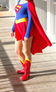 Helen Slater Supergirl Costume Movie Boots Superman