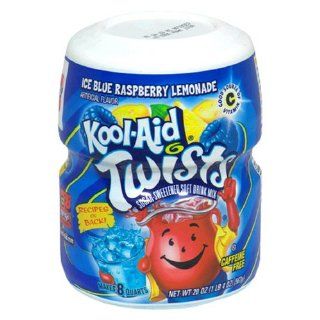 Kool Aid Drink Mix, Sugar Sweetened Ice Blue Raspberry Lemonade Soft