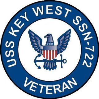 US Navy USS Key West SSN 722 Ship Veteran Decal Sticker 3.8  
