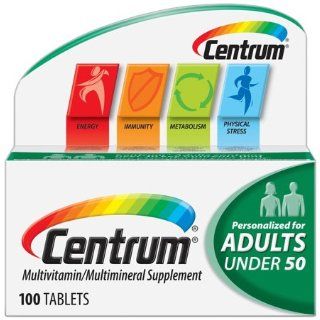 Centrum Multivitamin/Multimineral Supplement, Adults under