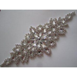  Design Rhinestone Applique   11 Inches Long Arts, Crafts & Sewing