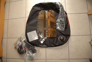 New Hollis C45 lb 360 Degree Wing SS Backplate Harness EXTRAS Scuba