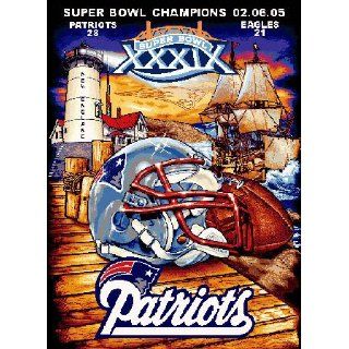New England Patriots Super Bowl XXXIX Champions Woven