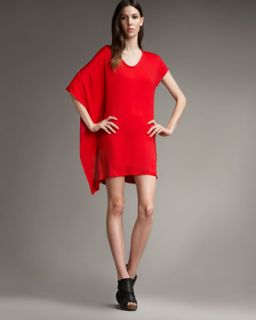 Helmut Lang Orbit Asymmetric Dress   Neiman Marcus