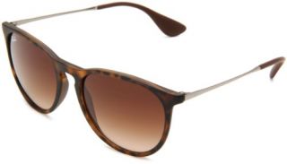  mm, Non Polarized, 865Havana Rubber/13Brown Gradient Ray Ban Shoes