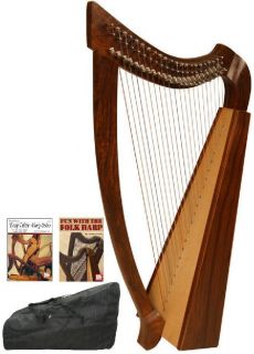 Celtic 36 Heather Harp Natural Case Combo