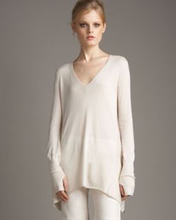Bird by Juicy Couture Open Back Cashmere Sweater   Neiman Marcus