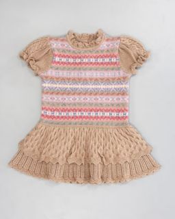 Ralph Lauren Childrenswear Fairisle Knit Dress   