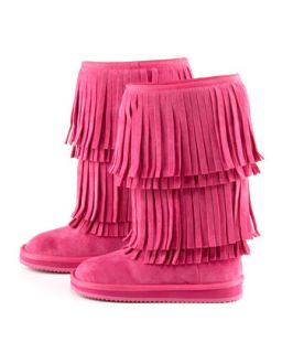 Juicy Couture Girls Mia Fringe Boot   