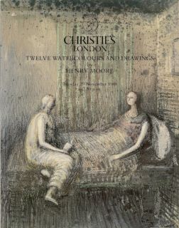Christie’s Henry Moore Watercolors Drawings Catalog 88