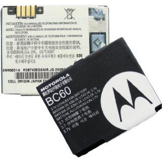 Motorola SLVR L6 OEM Battery #BC60/ SNN5768 Cell Phones