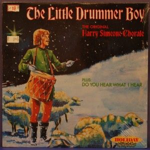Little Drummer Boy Harry Simeone Chorale LP Holiday SEALED 81