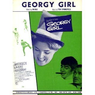 Georgy Girl Vintage 1966 Sheet Music from Georgy Girl