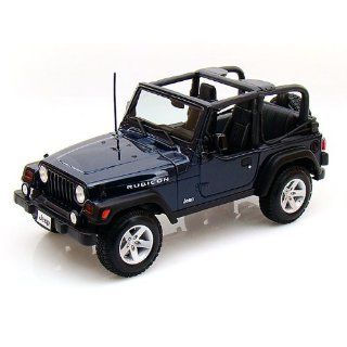Jeep Wrangler Rubicon 1/18 Blue Toys & Games