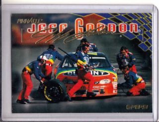 1997 Pinnacle Pepsi Jeff Gordon Card