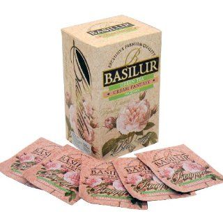 Basilur Tea Bouquet, Cream Fantasy, 20 Count Tea Bags (Pack of 6