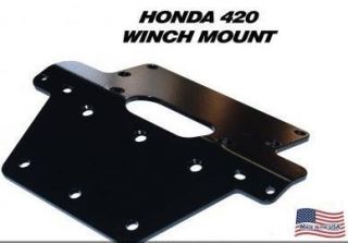 ATV Winch Mount 2007 12 Honda Rancher 420 2x4