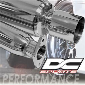 DC Sports 99 00 Honda Civic EX SI Cat Back Exhaust Pipe