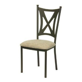 Aramis Dining Chair Seat Type: Fabric   Bamboo Terracotta