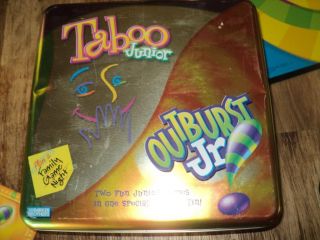  Junior Outburst Jr Game Tin for Kids Ages 8 2001 Hersch Party