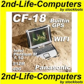 Panasonic Toughbook CF T5 CFT5 WiFi Core Solo Tactile