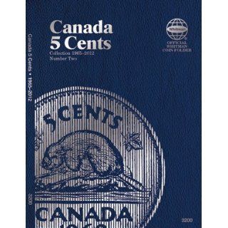 Whitman Coin Folder Album   Canadian 5 Cents 1858 1921