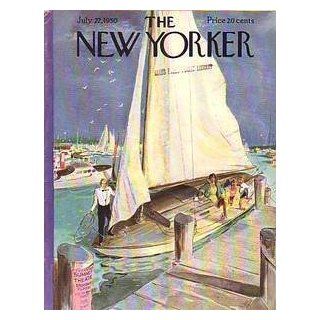 1950 New Yorker July 22  To the Theatre in the sailboat