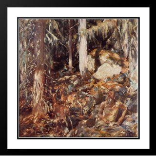 Sargent, John Singer 20x20 Framed and Double Matted The