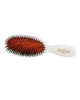 pocket bristle hairbrush white $ 99