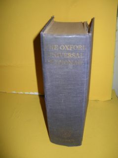 The Oxford Universal Dictionary on Historical Principle