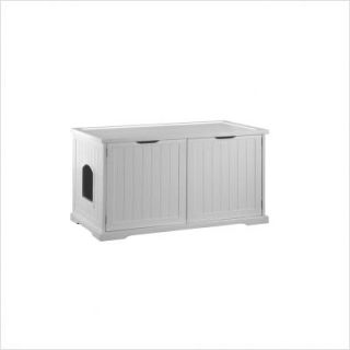 Merry Products Cat Washroom Bench Litter Box Enclosure MPS0010