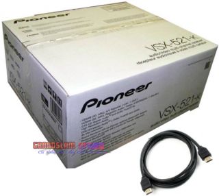 Pioneer VSX 521 K Home Theater Receiver 5 1 Free HDMI