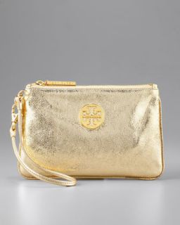 tory burch metallic leather wristlet $ 155 more colors available