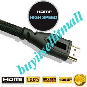 30 ft HDMI Cable V 1 3 High Speed HDMI Cable HD TV 3D TV 24 AWG