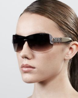 marc by marc jacobs chain temple shield sunglasses $ 120 120