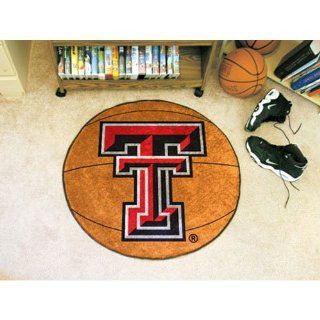  Red Raiders NCAA Basketball Round Floor Mat (29) 