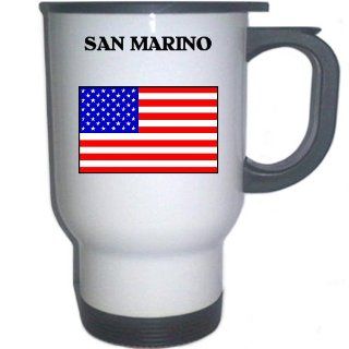 US Flag   San Marino, California (CA) White Stainless