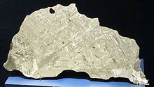 Gibeon Iron Meteorite Over 3 lb Pound Big Approximatly 1400 Grams