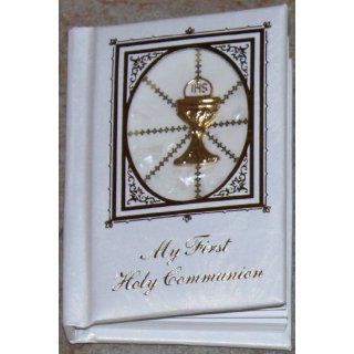 First communion Missal   Prayer Book with 3D Chalice