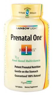 Rainbow Light Just Once Prenatal One Multivitamin, 150