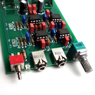 ad797 buf634 headphone amplifier pcb board
