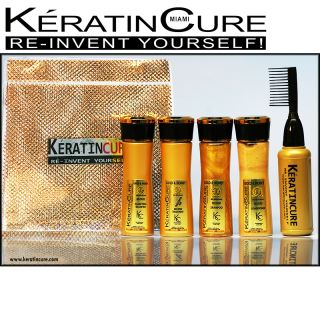 Gold Honey Brazilian Keratin Treatment Washable Kit