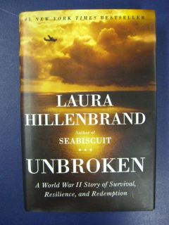 Unbroken by Laura Hillenbrand 1 New York Time Bestseller 
