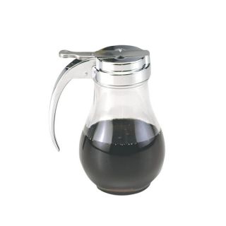 Norpro Glass Syrup Honey Pot Jar Dispenser 12 oz New