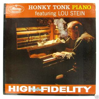 Lou Stein Honky Tonk Piano 1 Mono 1 Stereo LP