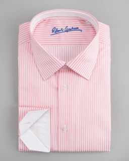 N1M6Y Robert Graham Alfie Striped Dress Shirt, Pink/White