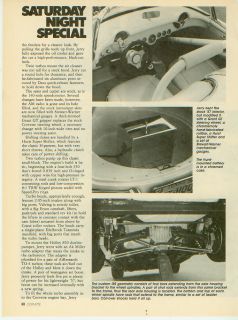 1957 CorvetteSaturday Night SpecialOriginal Article